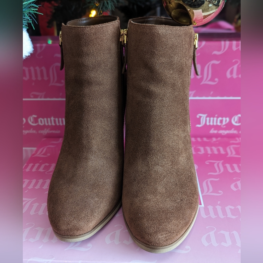 Michael Kors Denver Suede Ankle Boots